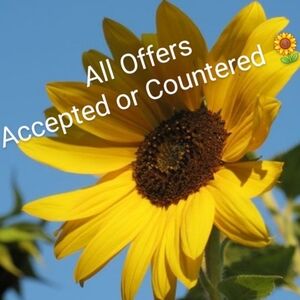 Offers Welcome!🌻